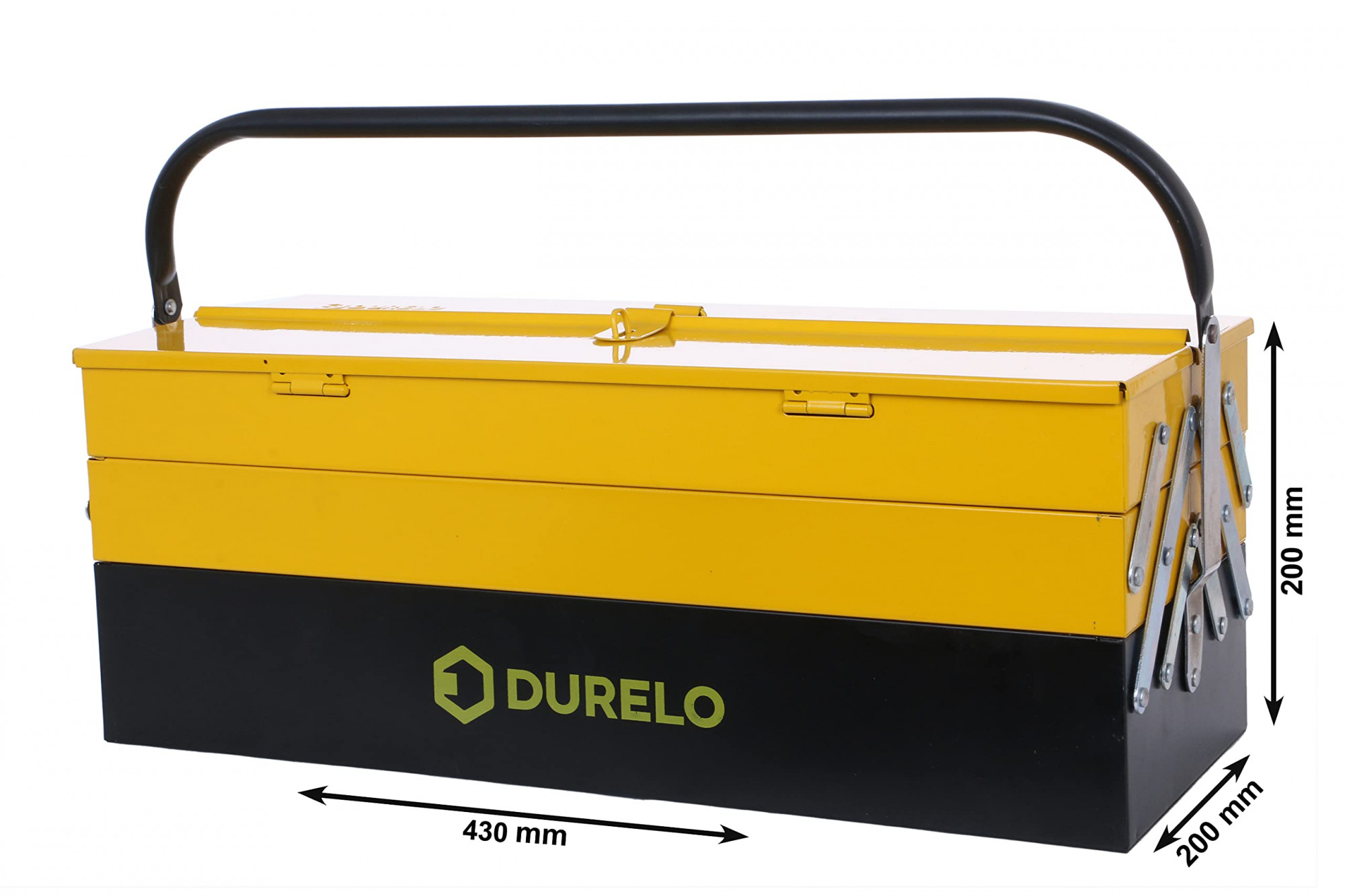 DURELO D33-17-5 Metal Tool Box for Tools/Tool Kit Box for Home