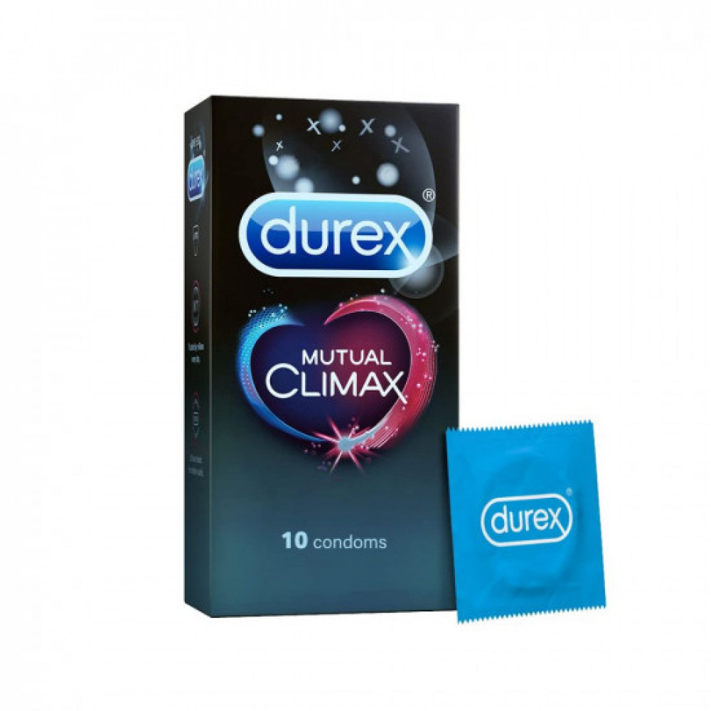 Durex Mutual Climax Condoms for Men &amp; Women - 10 Count