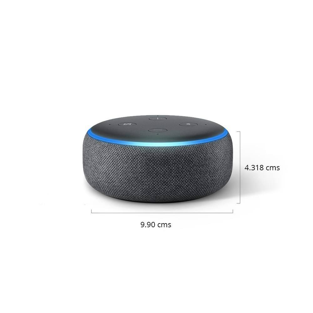 Echo Dot (3rd Gen) - smart speaker with Alexa (Black)