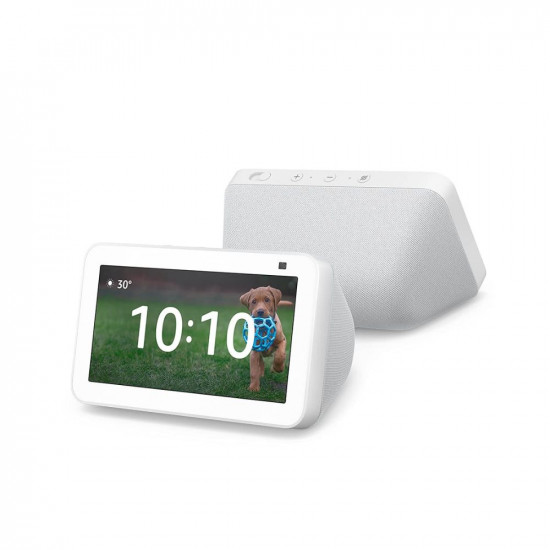 Echo Show 5 2nd Gen 2021 release - Smart speaker with 55 screen crisp sound  hands-free entertainment with Alexa White