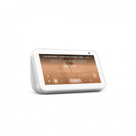 Echo Show 5 2nd Gen 2021 release - Smart speaker with 55 screen crisp sound  hands-free entertainment with Alexa White
