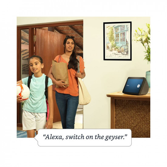 Echo Show 8 2nd Gen 2021 release- Smart speaker with 8 HD screen stereo sound  hands-free entertainment with Alexa Black