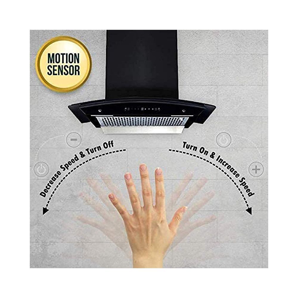 Elica 60 cm 1200 m3hr Filterless Auto Clean Chimney with 15 Years Warranty
