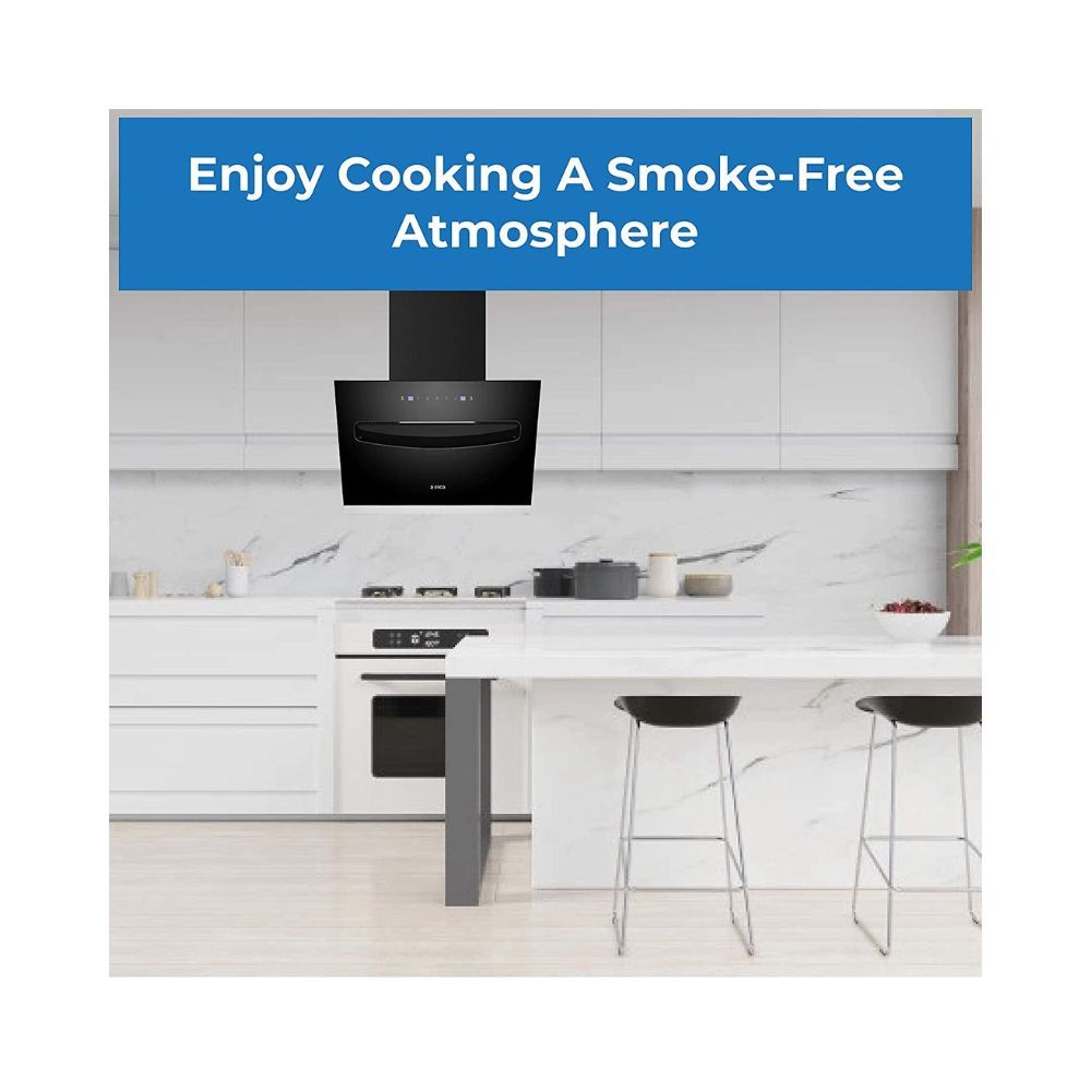 Elica 60 cm 1200 m3hr Filterless Chimney with 15 Years Warranty