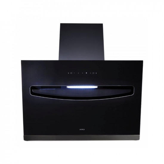 Elica 60 cm 1200 m3hr Filterless Kitchen Chimney with 15 Years Warranty EFL-S607 LTW VMS Motion Sensor Control Black