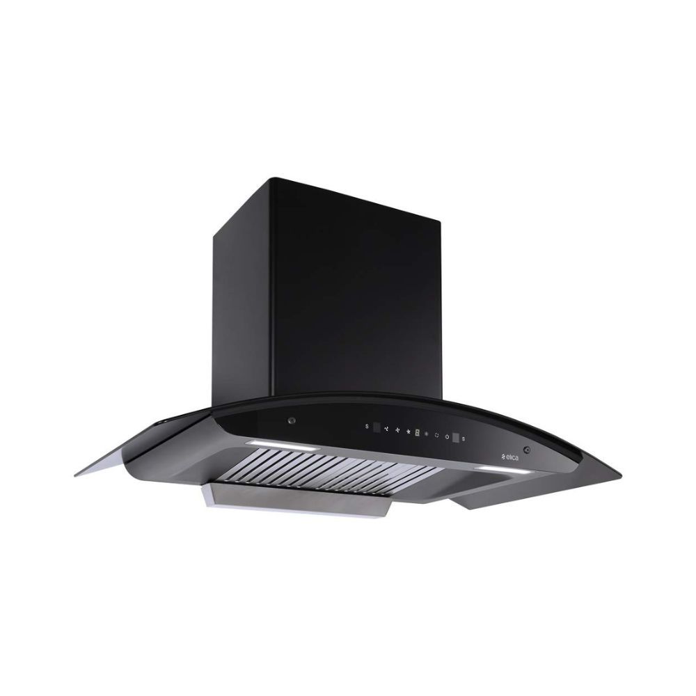 Elica 90 cm 1425 m3hr Auto Clean Chimney WD TBF HAC 90 MS NERO
