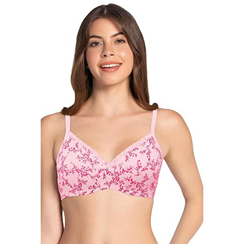 Enamor Wired Strapless Lightly Padded Womens Every Day Bra (Coral Rose, 36D),Size  -36D