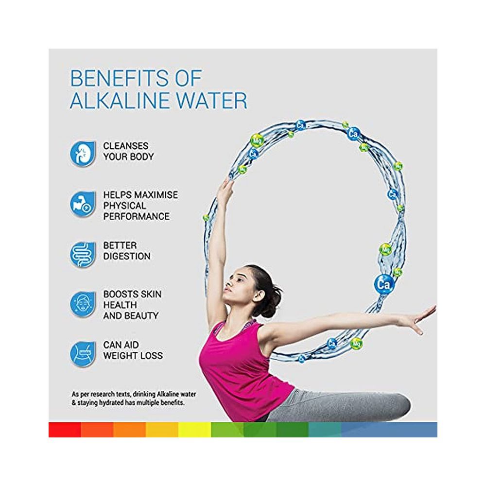 Eureka Forbes Aquaguard Aura RO+AUTO UV+Alkaline+Mineral Guard+Active Carbon Water Purifier (Black & Copper), 7 Liter