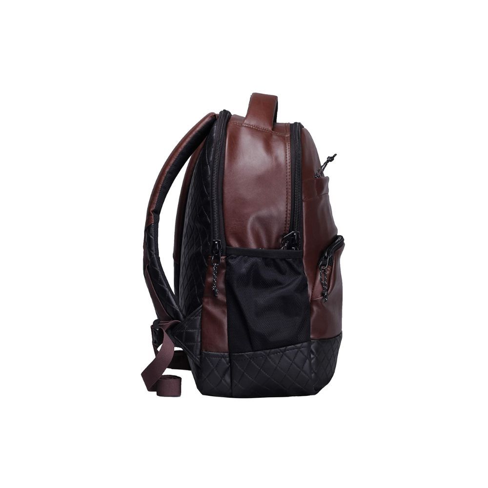 F Gear Luxur Brown 25 Liter Laptop Backpack (2404)