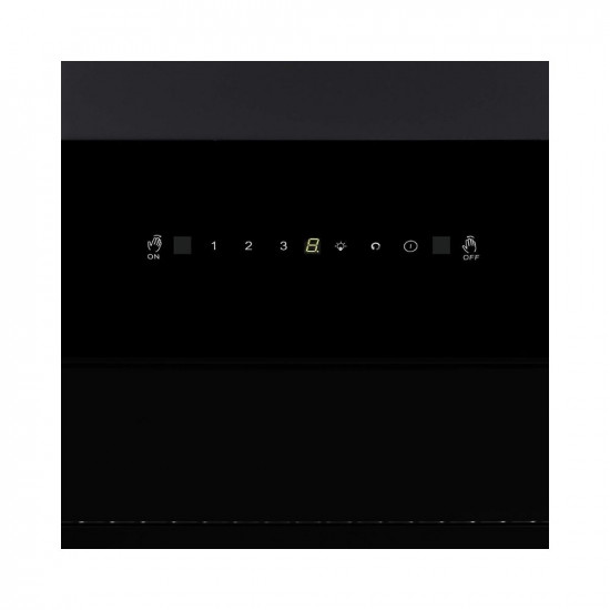 Faber 60 cm 1350 mHR Auto-Clean Angular Kitchen Chimney Hood Zenith FL SC AC BK 60 Filterless Technology Touch Control Black