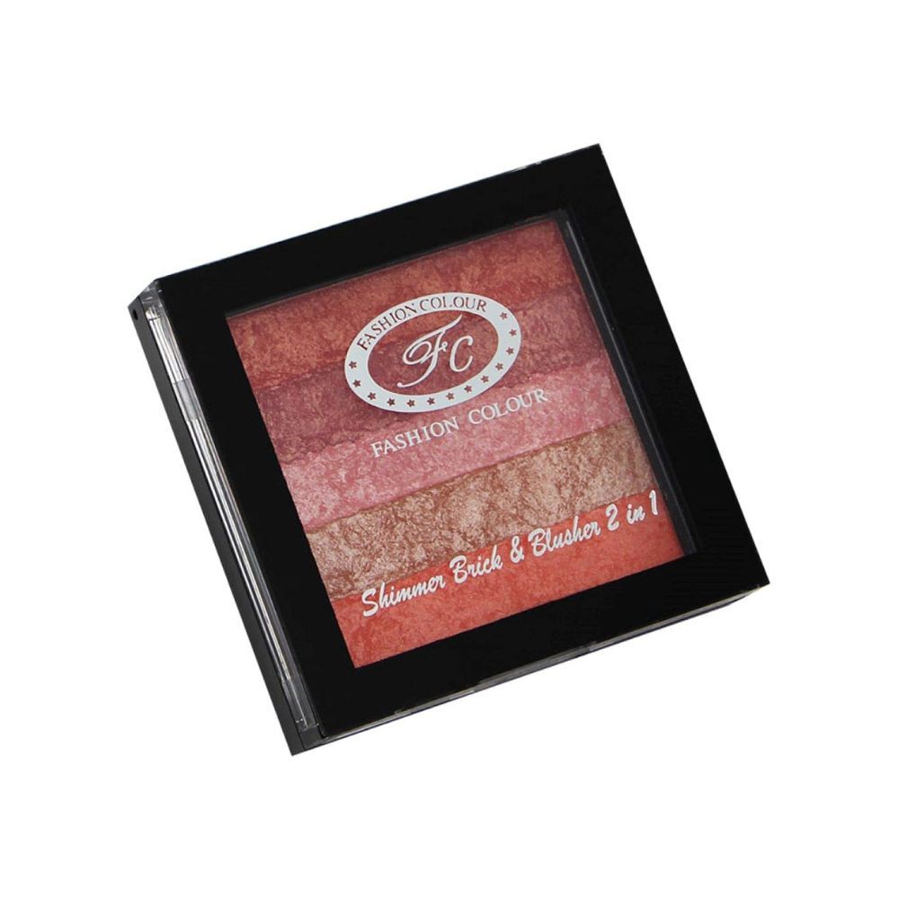 Fashion Colour Shimmer Brick and Blusher 2 in 1