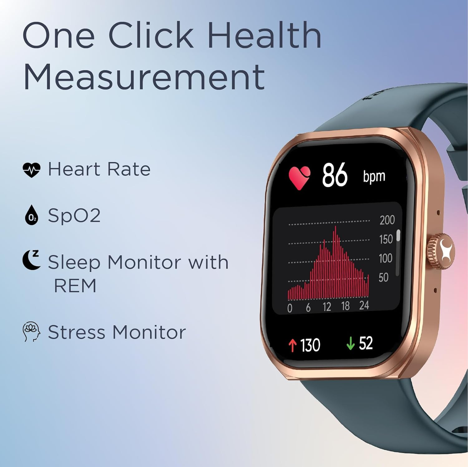 Fastrack Limitless FS2 Smart Watch 201 UltraVU Display Functional Crown SingleSync BT Calling 110 Sports Modes 200 Smartwatch Faces Upto 7 Day Battery AI Voice Assistant Black