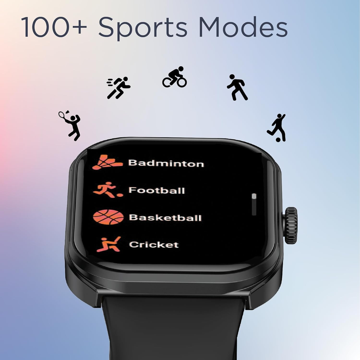 Fastrack Limitless FS2 Smart Watch 201 UltraVU Display Functional Crown SingleSync BT Calling 110 Sports Modes 200 Smartwatch Faces Upto 7 Day Battery AI Voice Assistant Beige