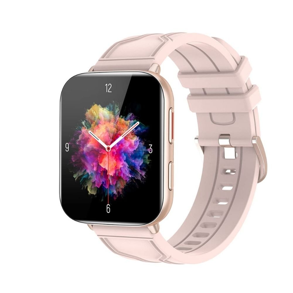 Fire-Boltt Max 1.78 AMOLED Always ON Display with 368 x 448 Super Retina , Spo2 &amp; Heart Rate Monitor Smart Watch (Pink)