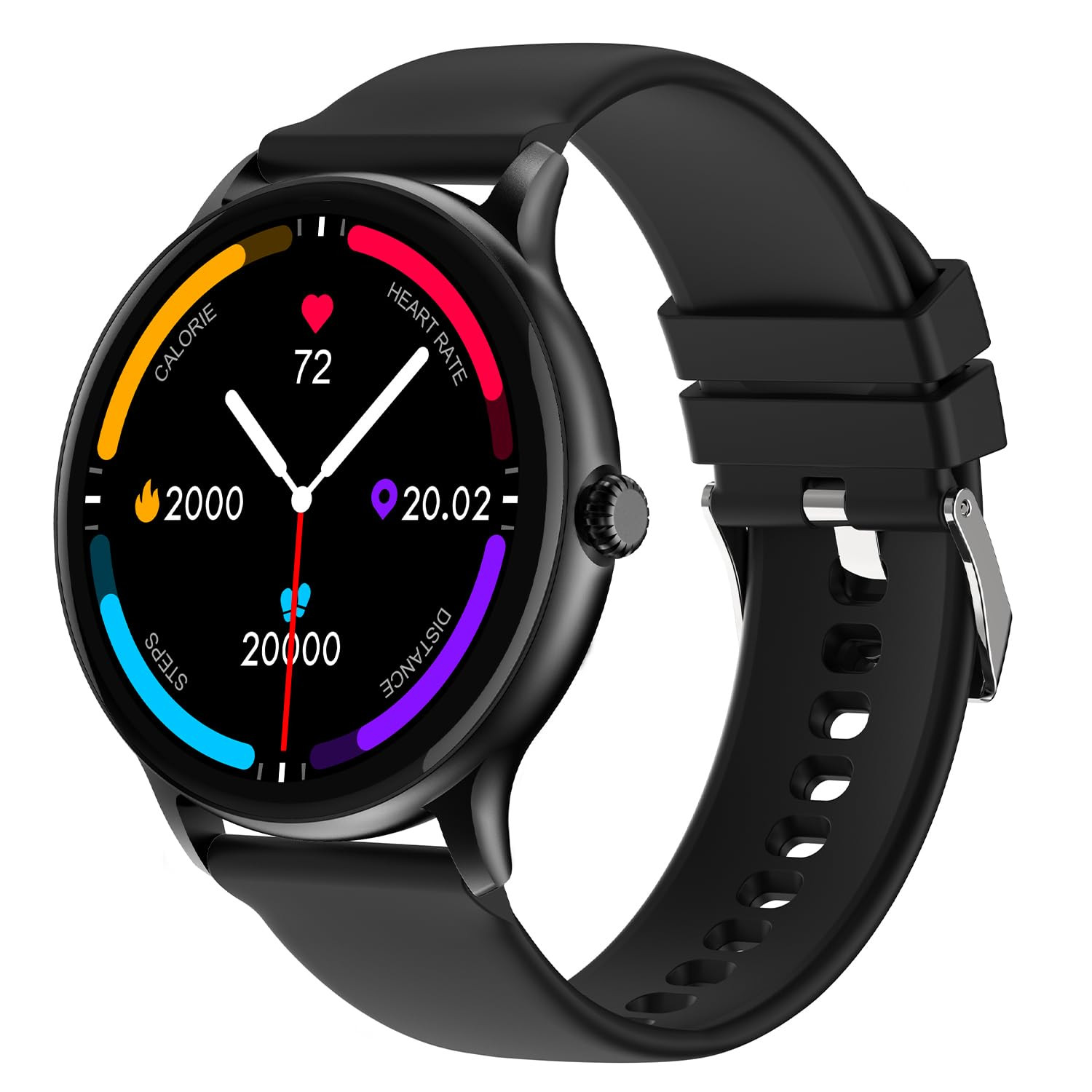 Fire-Boltt Phoenix Pro Smart Watch 139 inch Bluetooth Calling AI Voice Assistant Metal Body with 120 Sports Modes SpO2 Heart Rate Monitoring Black
