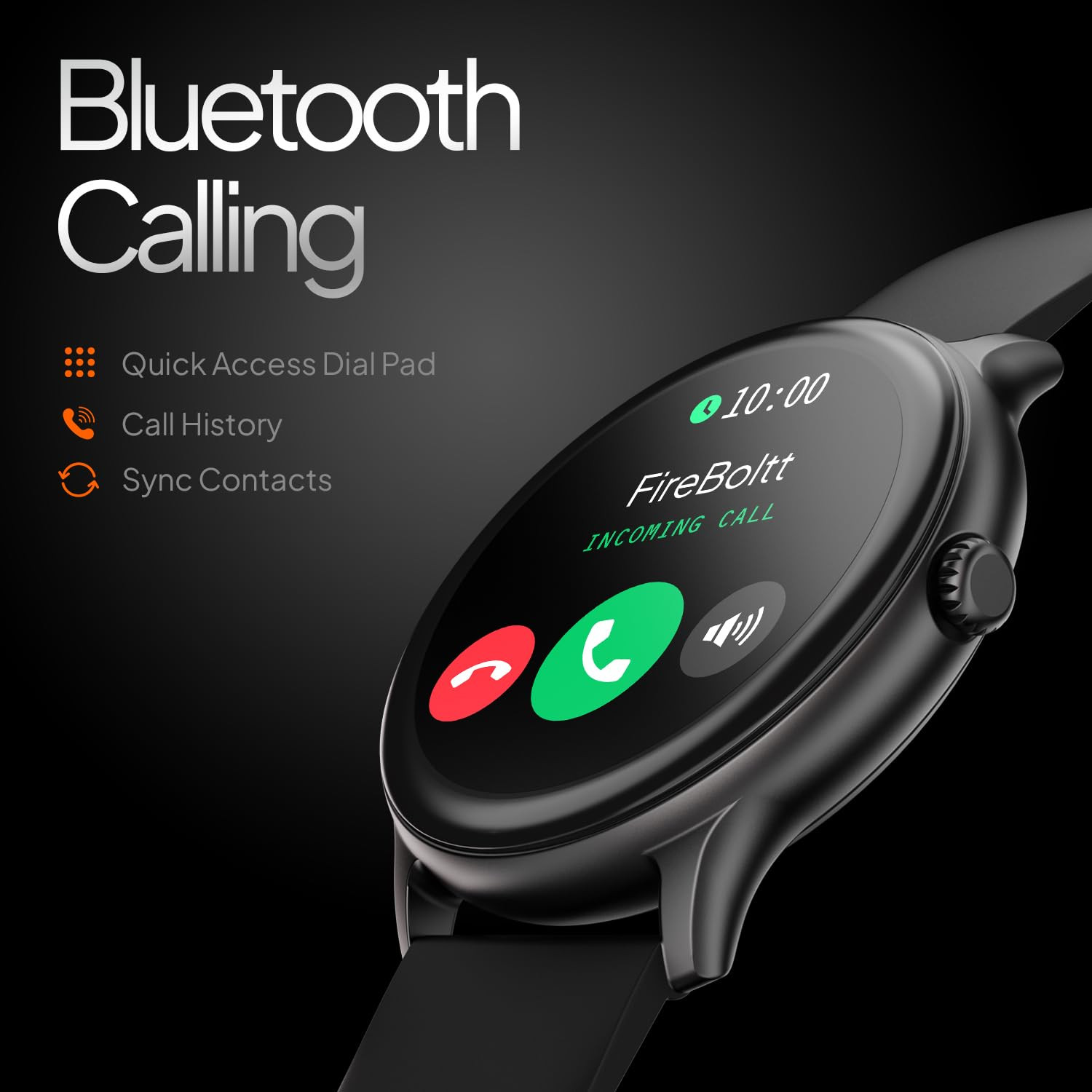 Fire-Boltt Phoenix Pro Smart Watch 139 inch Bluetooth Calling AI Voice Assistant Metal Body with 120 Sports Modes SpO2 Heart Rate Monitoring Black