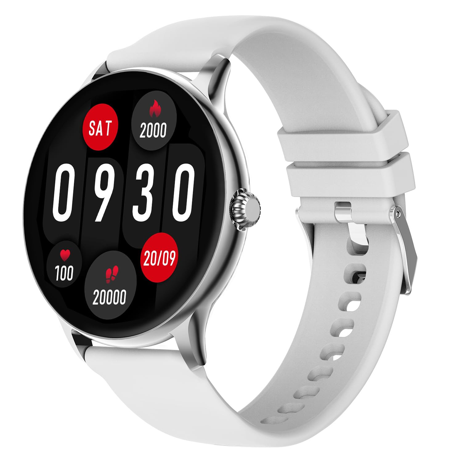 Fire-Boltt Phoenix Pro Smart Watch 139 inch Bluetooth Calling AI Voice Assistant Metal Body with 120 Sports Modes SpO2 Heart Rate Monitoring Silver Grey