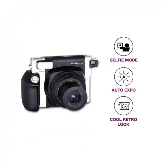 Fujifilm instax Wide 300 Instant Camera Black