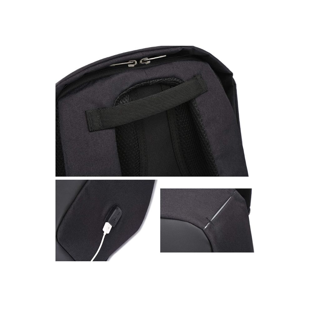 Fur Jaden Anti Theft Backpack 15.6 Inch Laptop Bag with USB