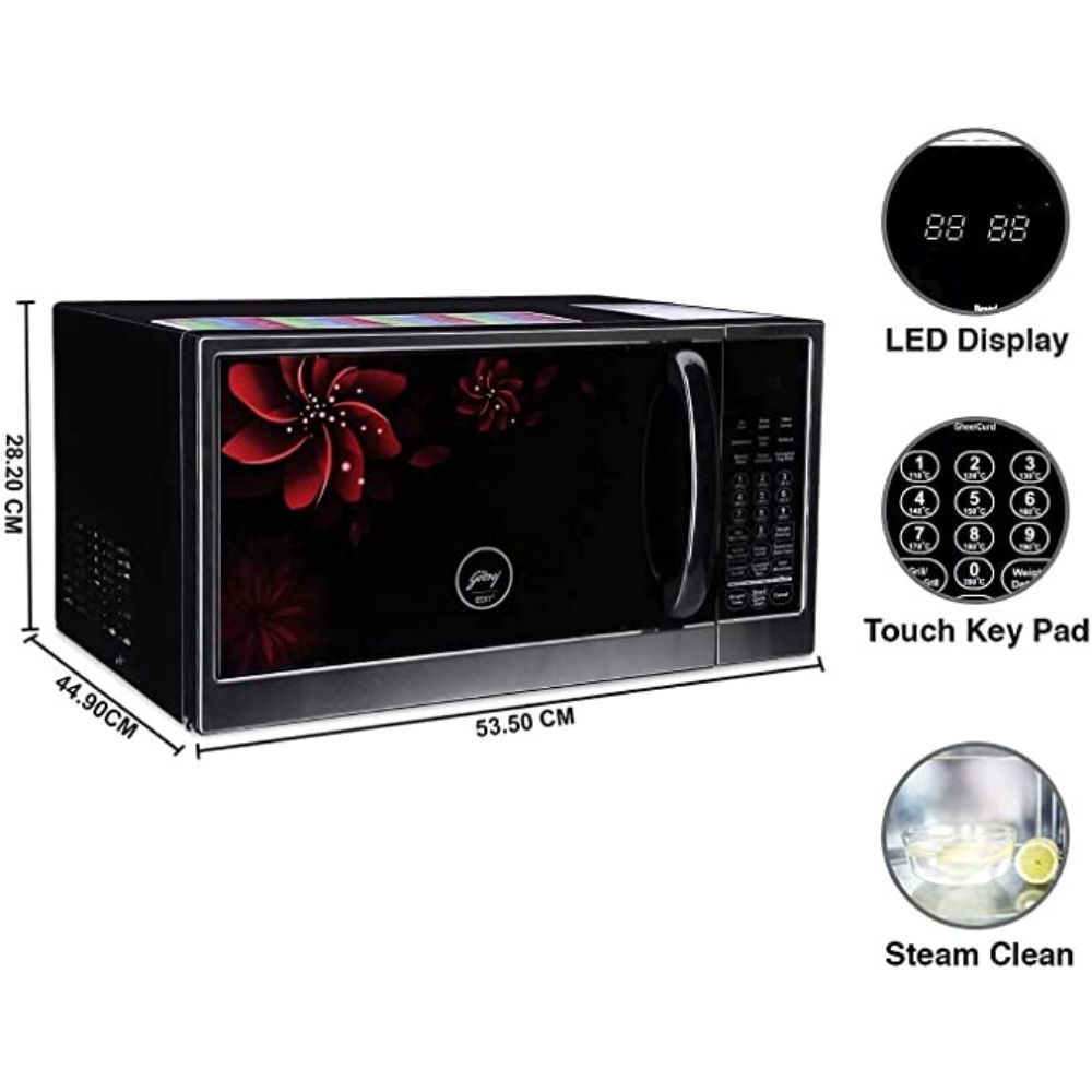 Godrej 30 L Convection Microwave Oven GME 530 CR1 SZ Red Dahlia