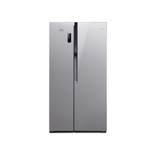 Godrej 564 L Multi Air Flow System, With Advanced Controls Frost Free Side-By-Side Refrigerator(RS EONVELVET 579 RFD PL ST, Platinum Steel)