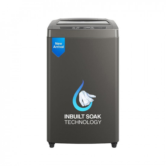 Godrej 7 Kg 5 Star In-Built Soak Technology Fully-Automatic Top Load Washing Machine With Advanced Digital Display WTEON 700 AD 50 ROGR Royal Grey