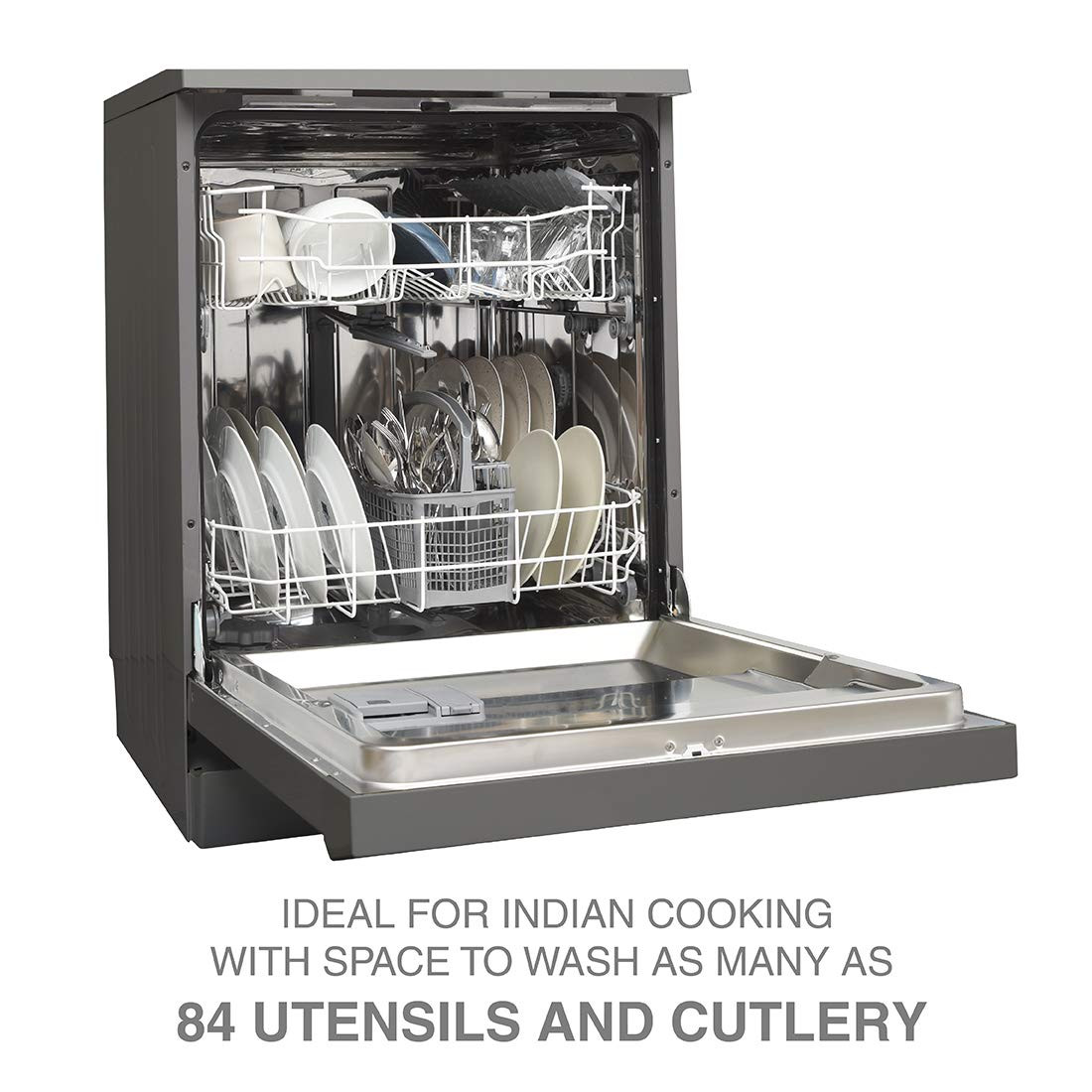 Godrej Eon Dishwasher 12 place setting  Anti-Germ CrystaLight powered by UV Technology  Extra Hygiene Function