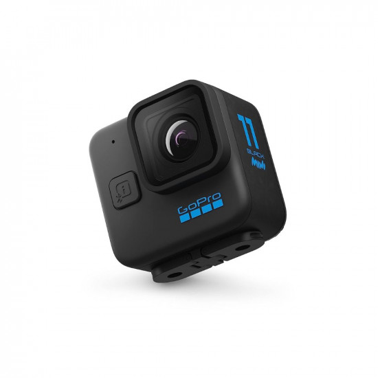 GoPro HERO11 Black Mini- Compact Waterproof Action Camera with 53K60 Ultra HD Video 247MP Frame Grabs 119 Image Sensor Live Streaming Stabilization