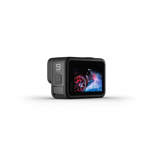 GoPro HERO9 Black Waterproof Digital Action Camera with Touch Screen 5K Ultra HD Video 20MP Photos 1080p Live Streaming Stabilization Dual Screen