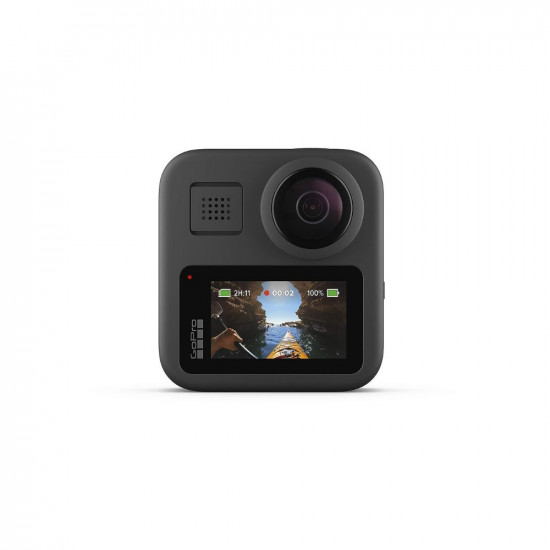 GoPro MAX 360 Action Camera Waterproof  Stabilization with Touch Screen Spherical 56K30 HD Video 166MP 360 Photos 1080p Live Streaming Stabilization