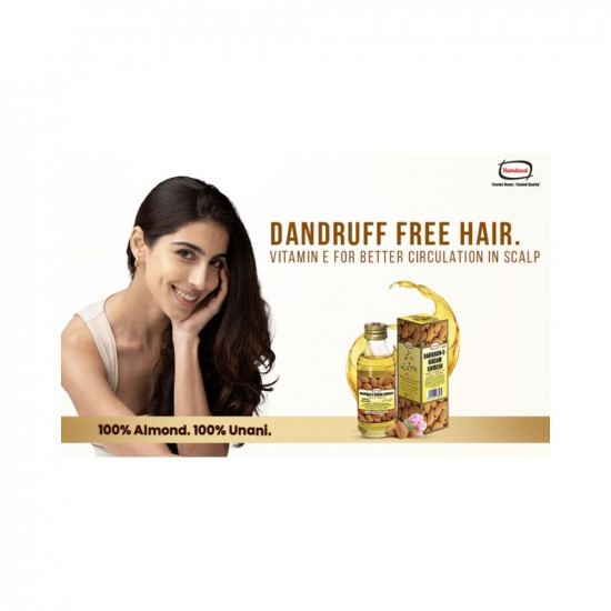 Hamdard RAUGHAN-E-BADAM SHIREEN Sweet Cold Pressed 100% Pure and Natural Almond Oil