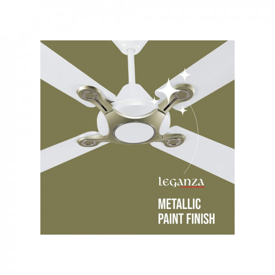 Havells 1200mm Leganza ES 4B Ceiling Fan | Best fan in 4 Blade, Premium Finish Deco. Fan