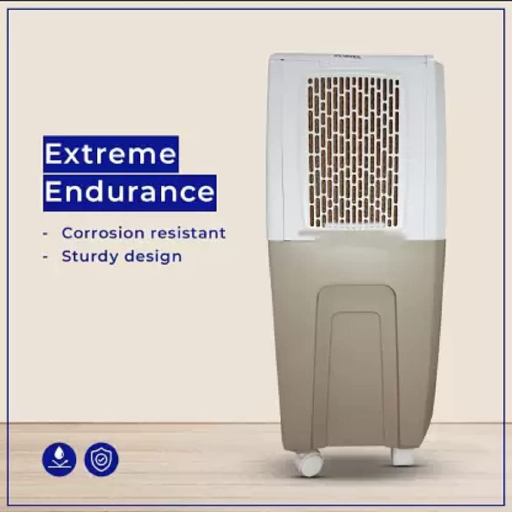HAVELLS 24 L RoomPersonal Air Cooler White Champagne Gold Kalt