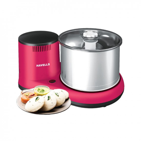 Havells ABS Alai 2 Litre 150 Watt Wet Grinder Pink