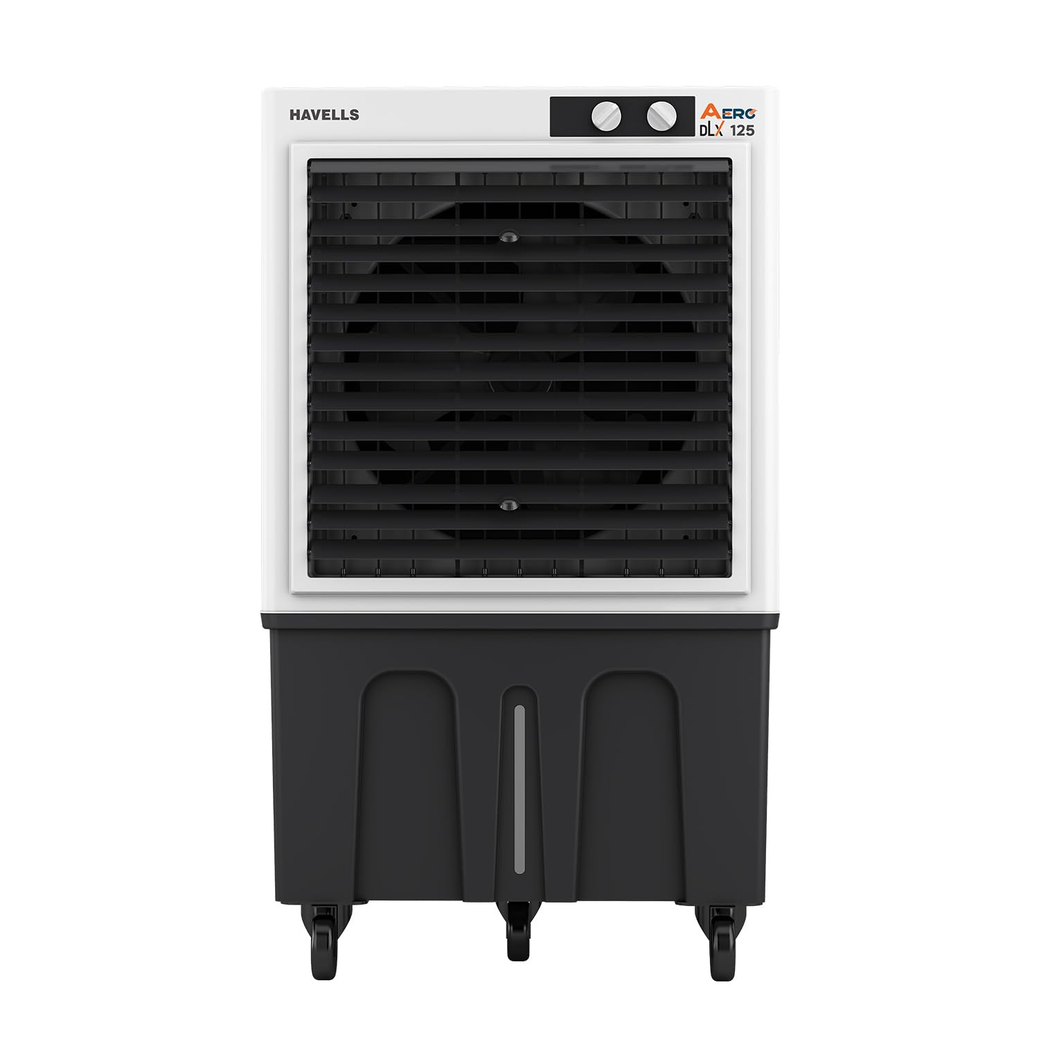 Havells Aero DLX 125 L Premium Commercial Air CoolerPowerful Air-Delivery 3 Side Honeycomb Pads with Bacteria Shield TechnologyFully Collapsible LouversAuto fill functionDouble Ball bearing Motor