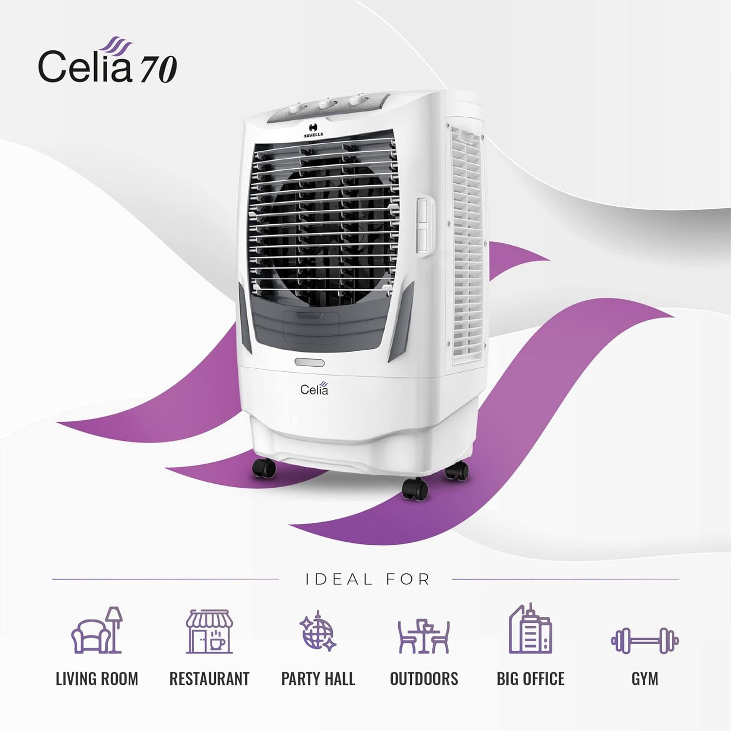 Havells Celia Desert Air Cooler - 70 Litres