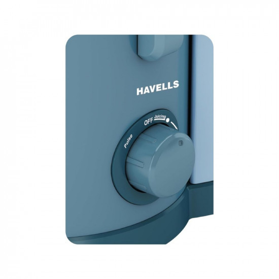 Havells Electro 2 Jar 700 Watts Heavy Duty Juicer Mixer Grinder21000 Rpm2L Detachable Pulp ContainerLarge Size 175Ltr Polycarbonate Blending Jar2 Yr Product Warranty  5 Yr Motor Warranty Blue