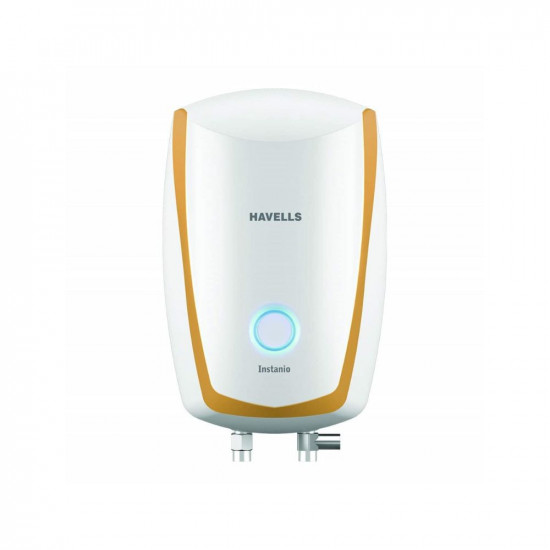 Havells Instanio 3-Litre 3KW Instant Water Heater (Geyser) White Mustard, Wall Mounting