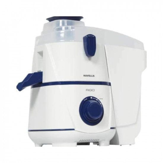 Havells Rigo 500 Watts Juicer White - Dark Blue Ghfjmbvb050 500 Watt