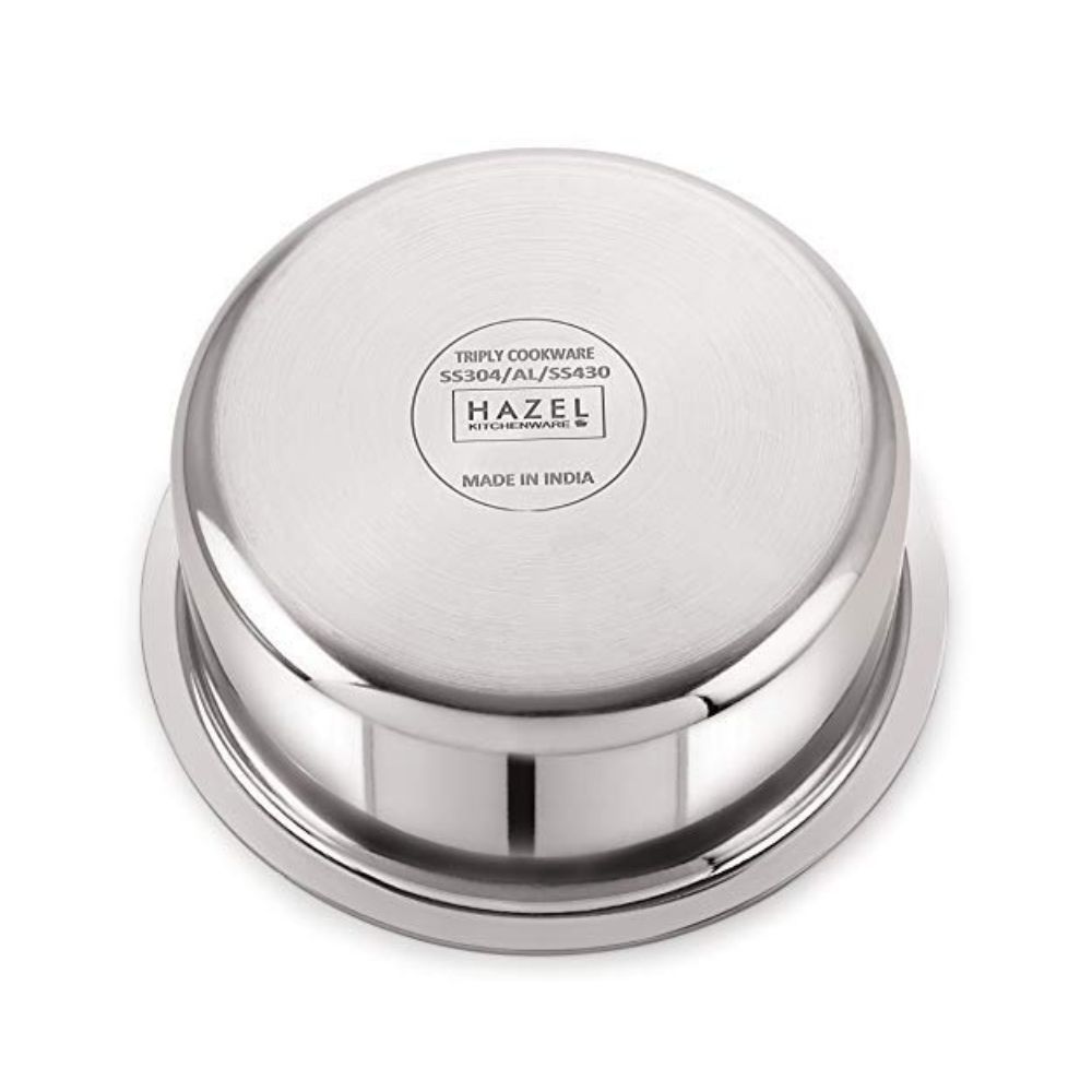 Hazel Triply Stainless Steel Cookware with Lid