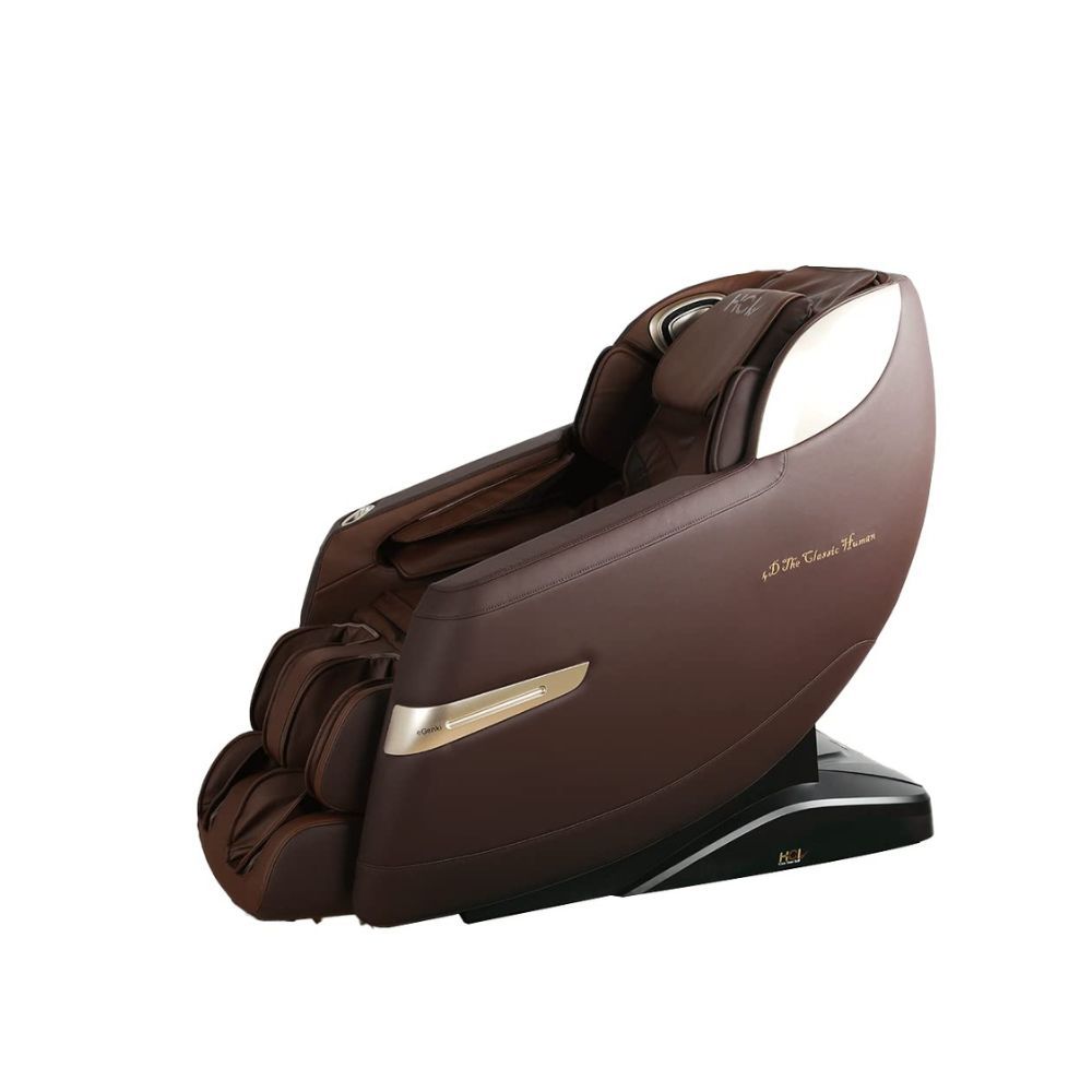 HCI eGenki A Fully Voice Controlled with 4D Technology, Design & Developed in Japan Full Body Massage Chair Brown