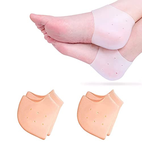 Anti Crack Full Length Silicone Foot Protector Moisturizing Socks for  Foot-Care and Heel Cracks Pain
