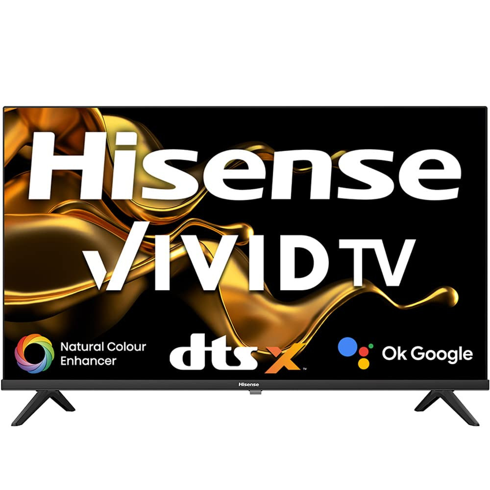Hisense 108 cm 43 inches Android 11 Series Full HD Smart Certified Android LED TV 43A4G Black