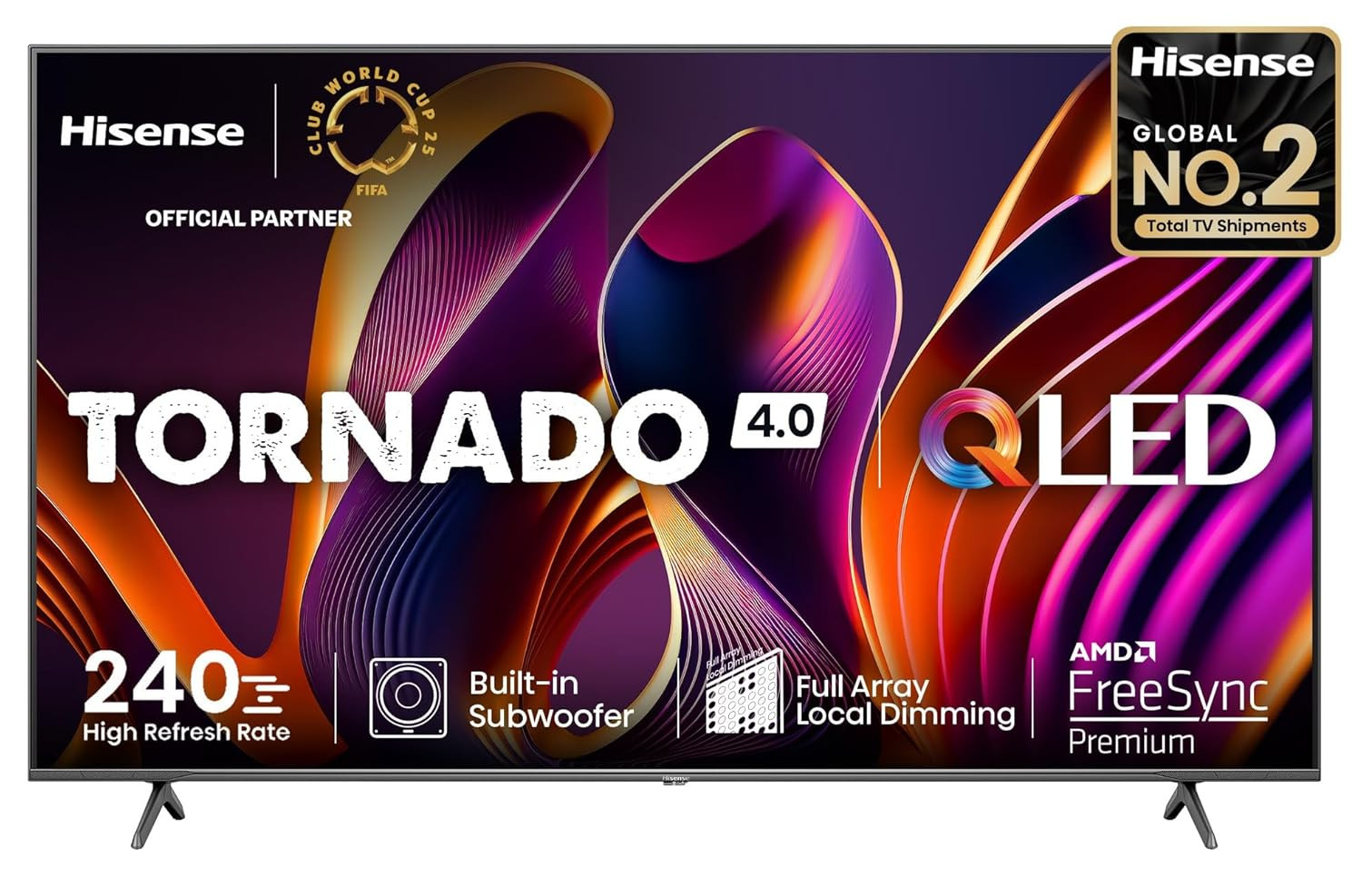 Hisense 139 cm 55 inches Q7N Series 4K Ultra HD Smart QLED TV 55Q7N Dark Grey