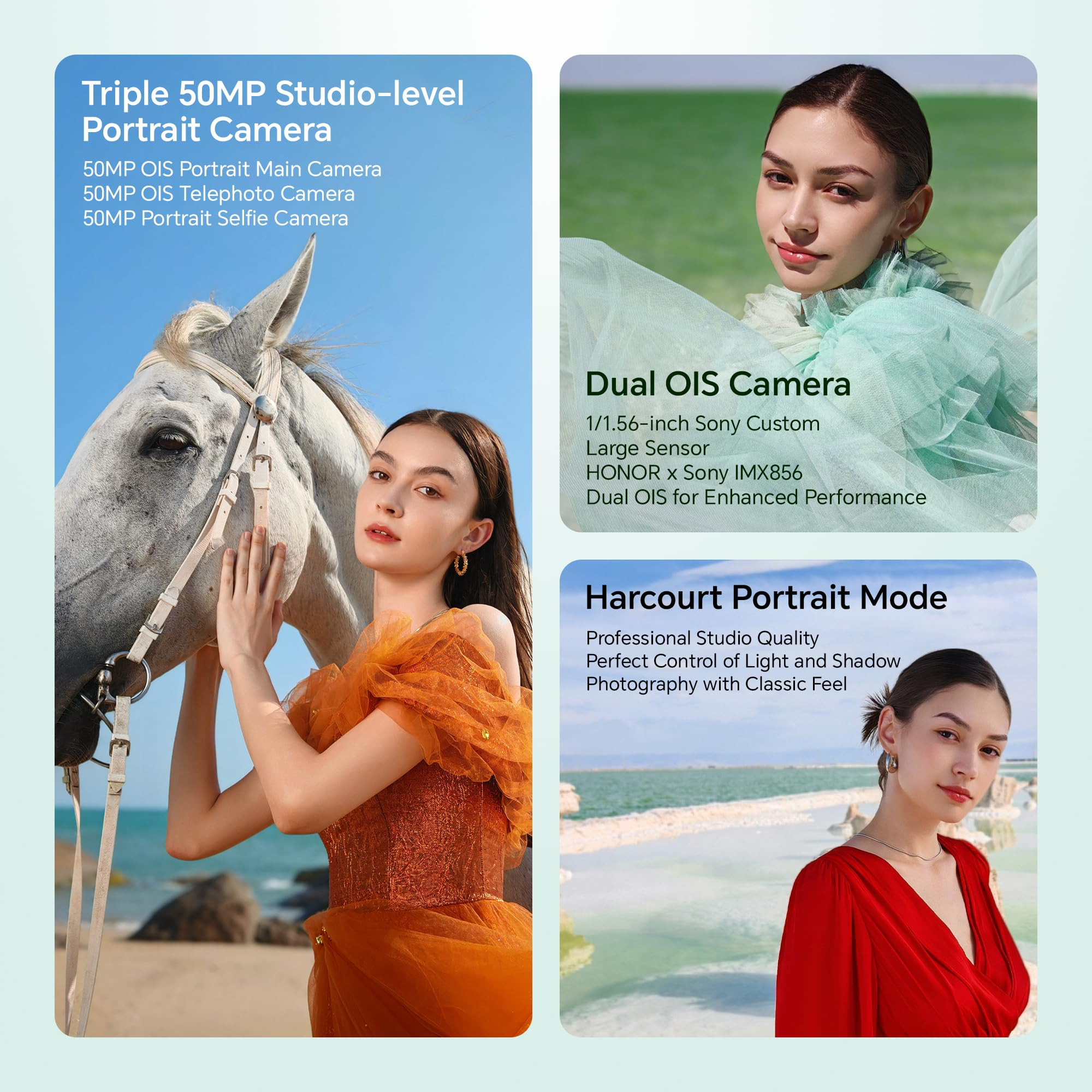 HONOR 200 5G Black 8GB  256GB  Quad-Curved AMOLED Display  Dual OIS Triple Camera - 50MP  50MP  12MP Camera  50MP Selfie Camera  AI-Powered MagicOS 90  Without Charger