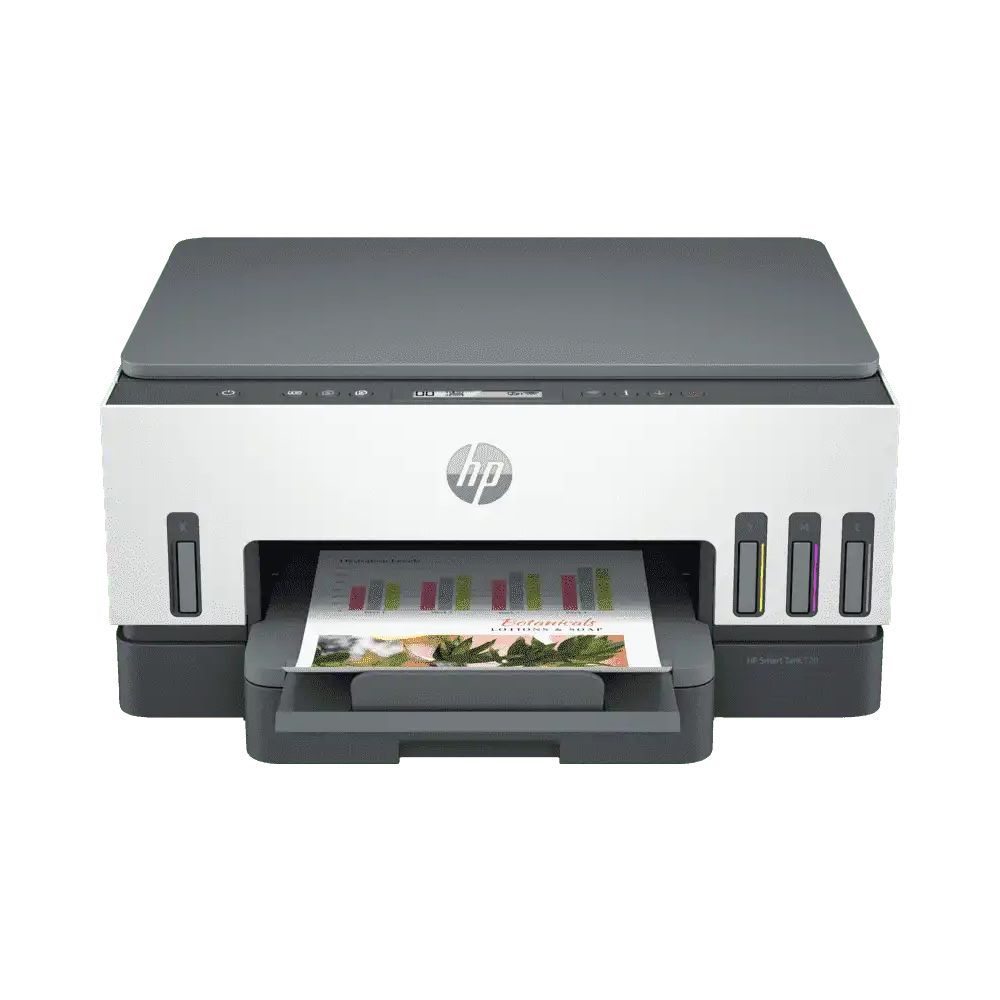 HP 720 WiFi Duplex Printer with Smart-Guided