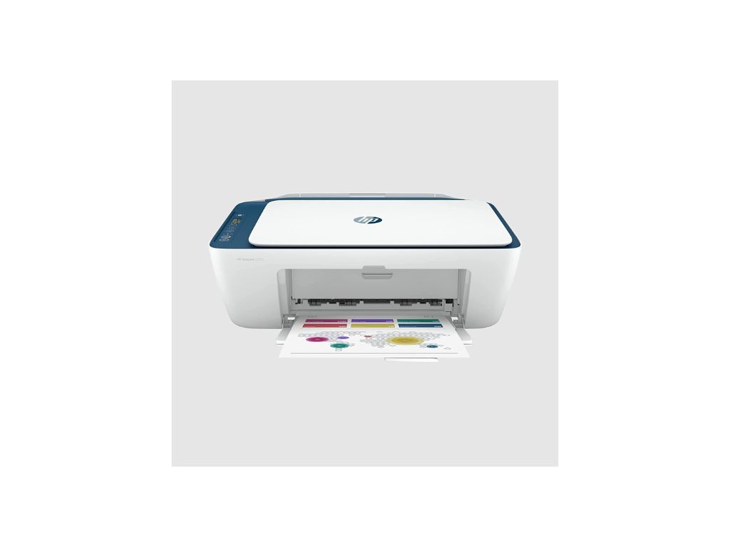 HP Deskjet 2723 AIO Printer, Copy, Scan, WiFi, Bluetooth, USB, Simple Setup with HP Smart App, Ideal for Home.