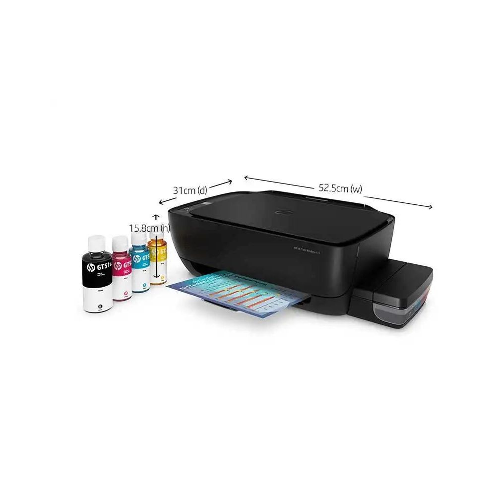 HP Ink Tank 416 WiFi Colour Printer, Scanner and Copier for Home/Office, High Capacity Tank