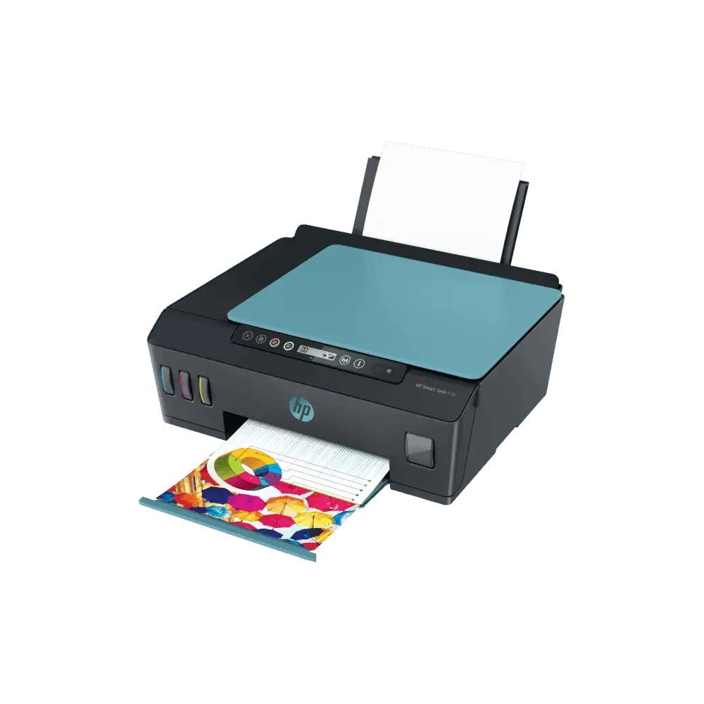 Hp Ink Tank 516 Color Printer, Scanner, & Copier