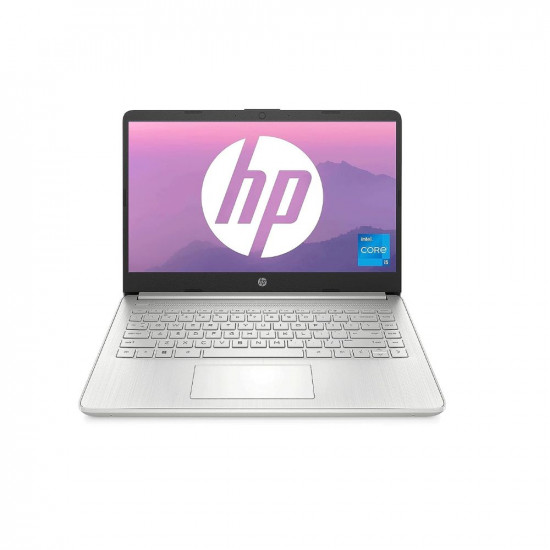 HP Laptop 14s, 12th Gen Intel Core i5-1235U, 14-inch (35.6 cm), FHD, 16GB DDR4, 512GB SSD, Intel Iris X? graphics, Backlit KB, Thin & light, Dual speakers (Win 11, MSO 2021, Silver, 1.46 kg), dy5005TU
